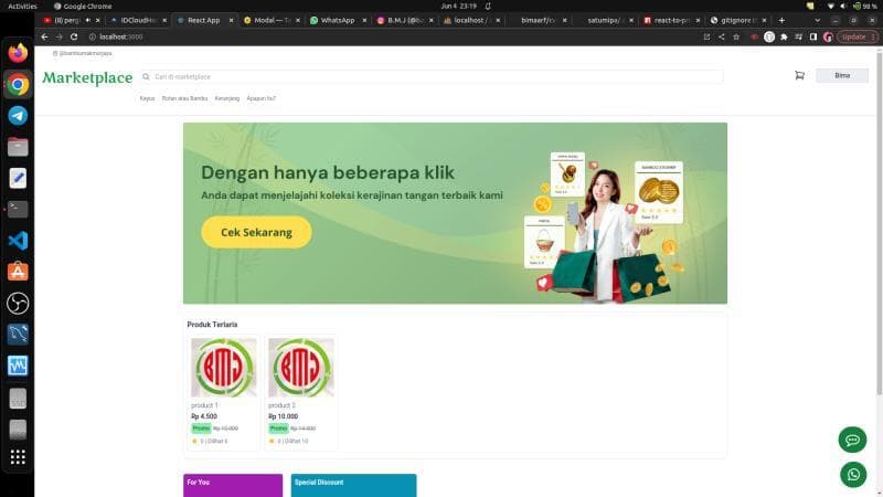 Bambu Makmur Jaya — Handicraft Marketplace