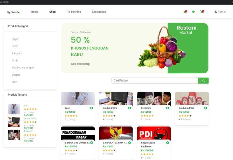 RESTANI Marketplace